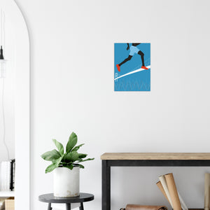 Istanbul – Running Art Print by Hatiye Garip, Running Art Print, Minimalist Wall Art, Running Print, Running Poster, Runner Gifts, Wall Decor