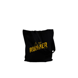 Always a Runner Premium Tote Bag, Cute Reusable Grocery Bag, Perfect as Lunch Tote, Best Gift for Women, Premium Durable Tote Bag
