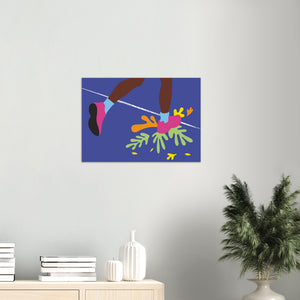 Running Poster, Minimalist Running Poster, Running Print, Cover Print, Wall Art Print, Gift for Runner, Painting Art, Home Gift