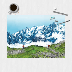 Cover Print by Matthew Brazier, Winter Print, Beautiful Artwork, Antique Prints, Custom Print, Landscape Poster, Wall Art Print, Mountain Print, Cover Poster, Running Poster