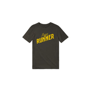 Always a Runner Crewneck T-Shirt, Perfect Tri-Blend Fashionable T-Shirt, Super Soft Triblend Tee, Best Gift for Unisex