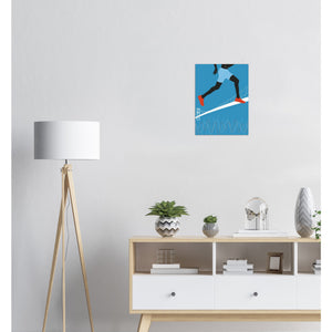 Istanbul – Running Art Print by Hatiye Garip, Running Art Print, Minimalist Wall Art, Running Print, Running Poster, Runner Gifts, Wall Decor