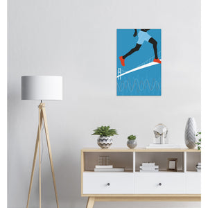 Istanbul – Running Art Print by Hatiye Garip, Running Art Print, Minimalist Wall Art, Running Print, Running Poster, Runner Gifts, Wall Decor