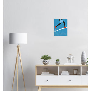 Istanbul – Running Art Print by Hatiye Garip, Running Art Print, Minimalist Wall Art, Running Print, Running Poster, Runner Gifts, Wall Decor
