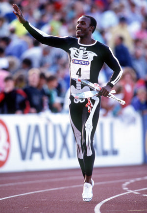 Discussion with Linford Christie