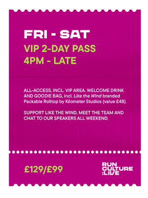 Fri – Sat VIP 2-Day Pass | 4PM – Late