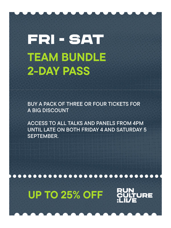 Team Bundle: Fri – Sat 2-Day Pass