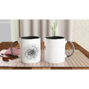 Always a Runner Ceramic Mug, Luxury Tea Mug Best Gift for Your Lover, Beautiful Ceramic Mug Glossy White 11oz / 325m